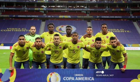 Selección Colombia en Copa América 2021