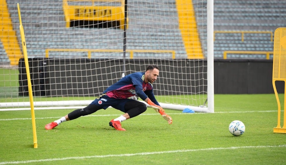 Selección Colombia entrenando en El Campín