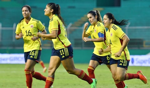 Selección Colombia femenina, amistoso