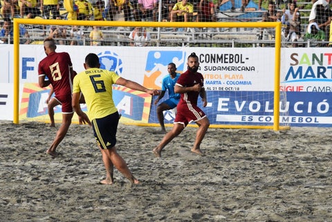 Fútbol playa Colombia