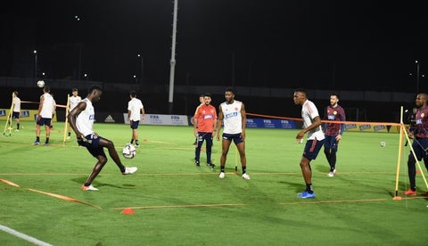 Selección Colombia- Primer día Barranquilla