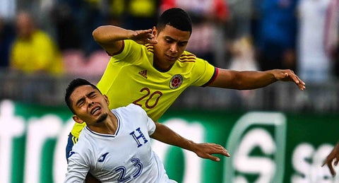 Selección Colombia vs Honduras, Stiven Vega