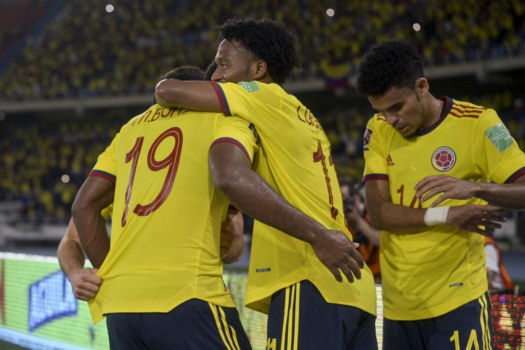 Selección Colombia, jugadores formados
