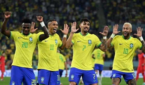 Selección de Basil bailando en el Mundial de Qatar 2022