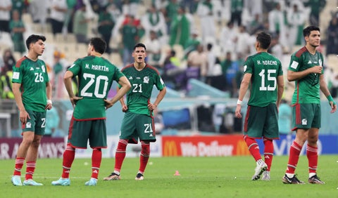 Selección de México eliminada del mundial