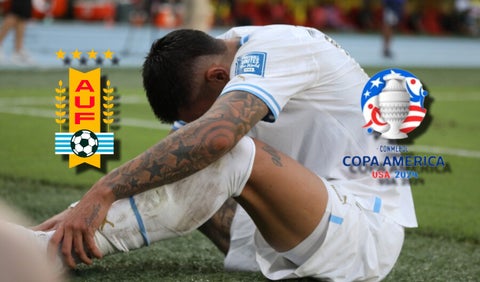 Joya de Uruguay se rompe el tendón de Aquiles y no jugará Copa América
