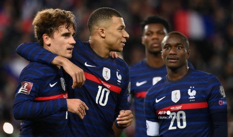 Selección Francia en la Eliminatoria a Qatar