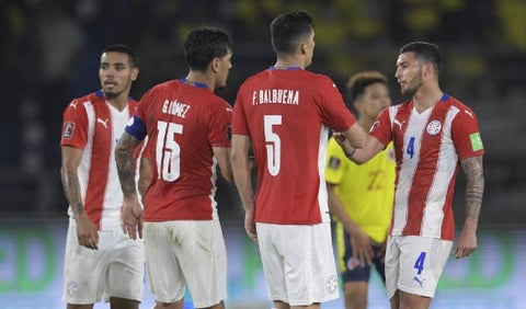 Selección Paraguay vs Colombia
