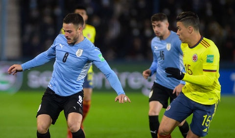 Selección Uruguay vs Selección Colombia, Eliminatorias