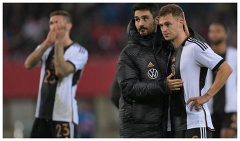 Selección Alemania en la derrota ante Austria 2-0 en amistoso