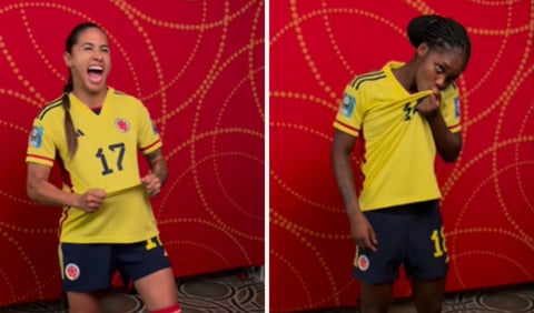 Selección Colombia en fotos oficiales para el Mundial Femenino 2023