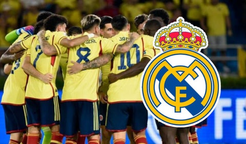 Selección Colombia y el Real Madrid