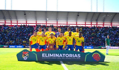 Selección Colombia vs Bolivia
