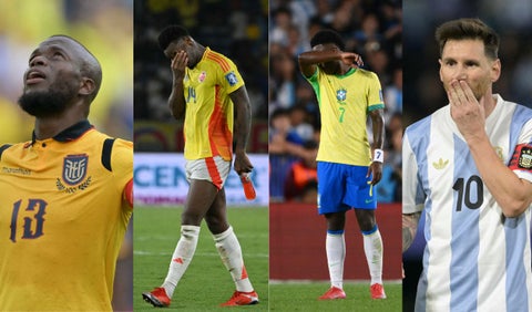 Selecciones de la Conmebol en Eliminatorias al Mundial 2026