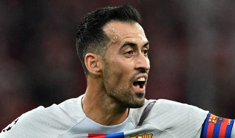 Sergio Busquets, volante del FC Barcelona