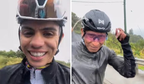 Sergio Higuita y Nairo Quintana