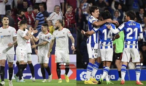 Sevilla y Real Sociedad avanzaron en la Copa del Rey