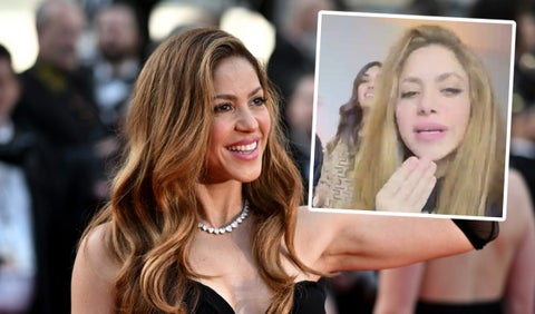 Shakira de fiesta tras canción a Piqué