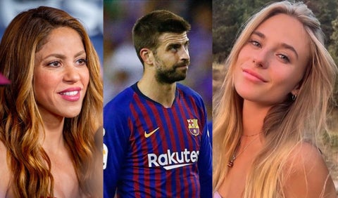 Shakira, Piqué y Clara Chía Marti