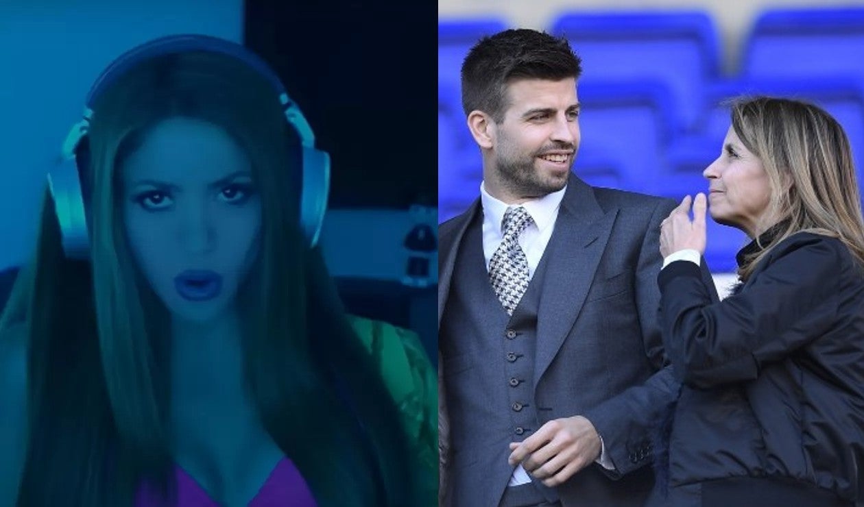Shakira y mamá de Piqué