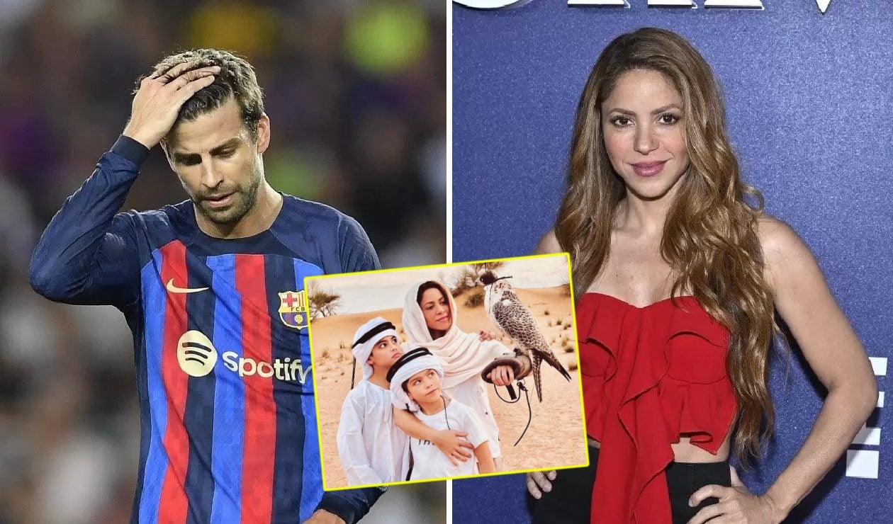 Shakira y Piqué, navidad