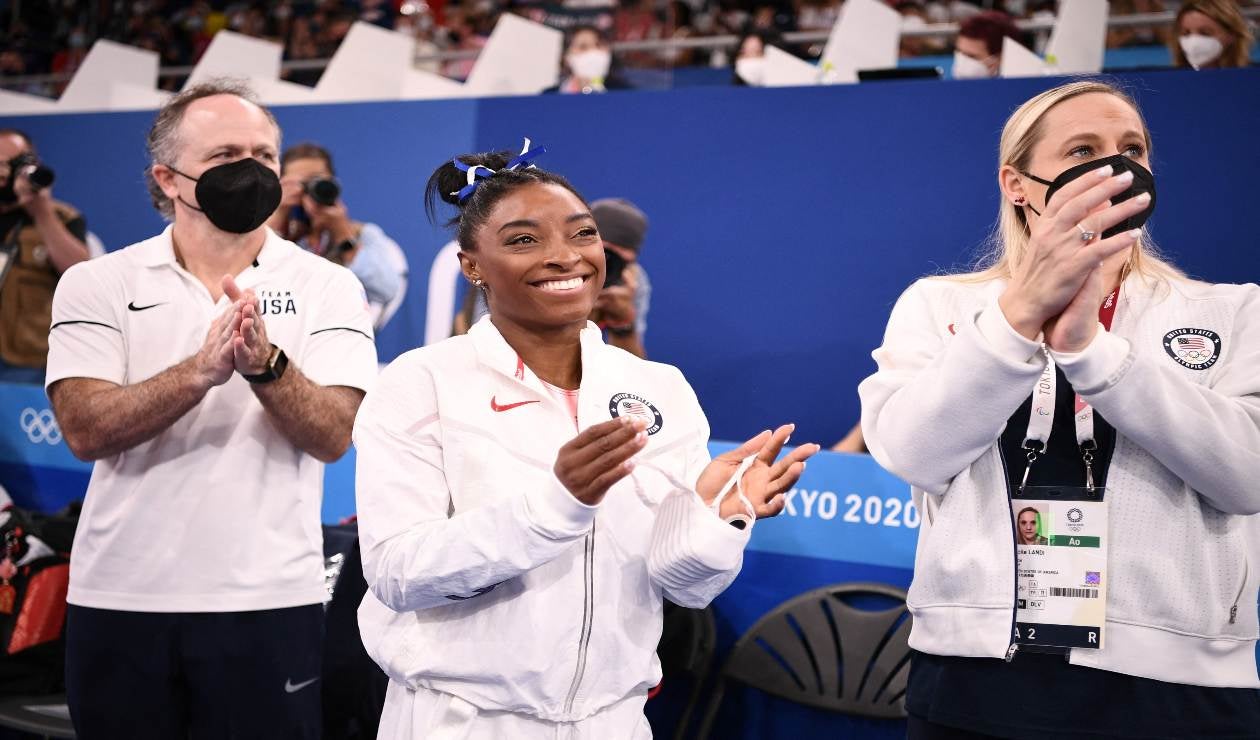 Simone Biles en los Juegos Olímpicos de Tokio