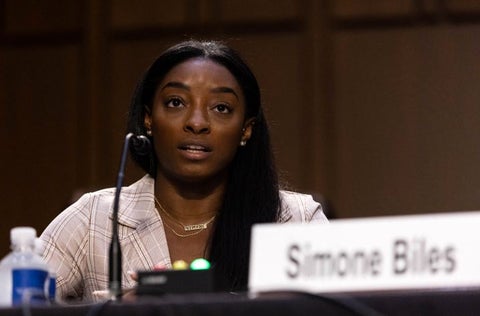 Simone Biles, gimnasta olímpica