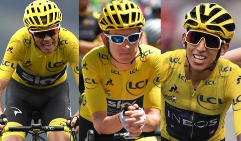 Egan, Froome y Thomas