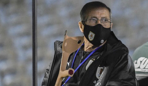 Óscar Washington Tabárez, técnico Uruguay