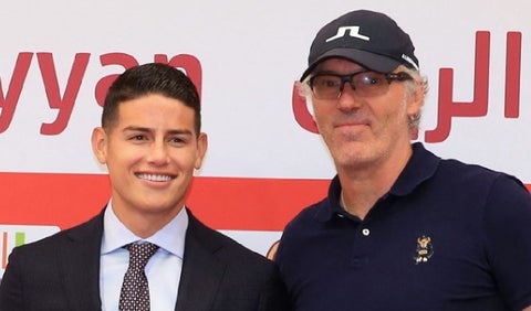 James y Laurent Blanc