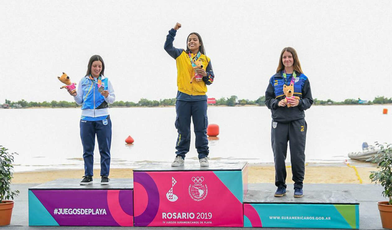 Ana María Rendón en el skateboarding