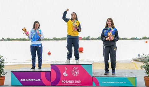 Ana María Rendón en el skateboarding