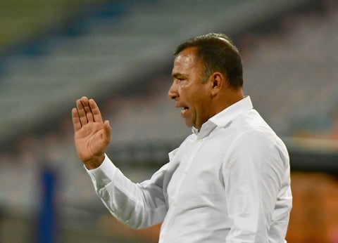 Hárold Rivera, técnico de Santa Fe