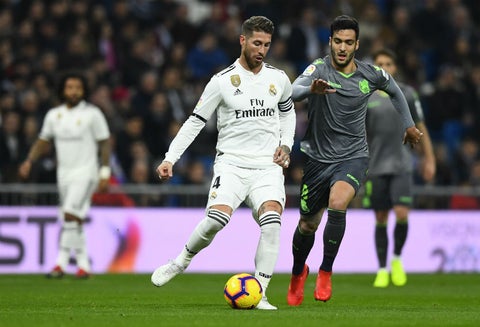 Real Madrid Vs. Real Sociedad