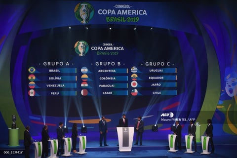 Sorteo Copa América 2019