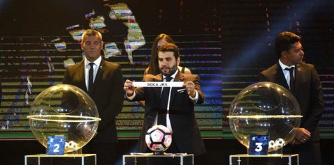 Sorteo Copa Libertadores y Sudamericana