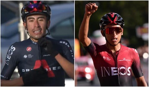 Iván Sosa y Egan Bernal