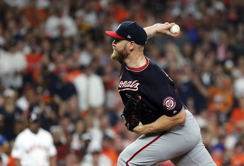 , lanzador diestro de los Nacionales de Washington