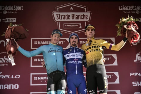 Strade Bianche 2019. Carrera italiana