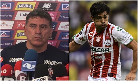 Luis Fernando Suárez y la primera decisión con Matías Fernández