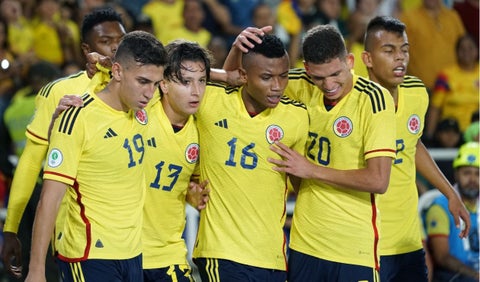 Selección Colombia sub-20 en el último Sudamericano
