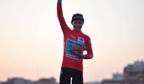 Miguel Ángel López, líder de la Vuelta a España