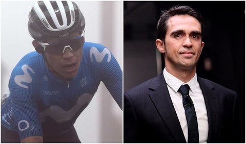 'Superman' López y Alberto Contador