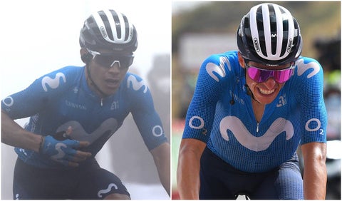 Miguel Ángel López y Enric Mas