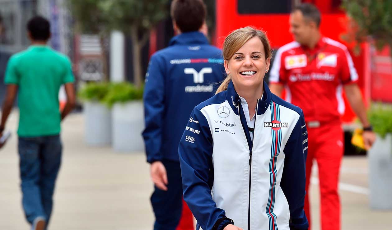 Susie Wolff, piloto de Williams