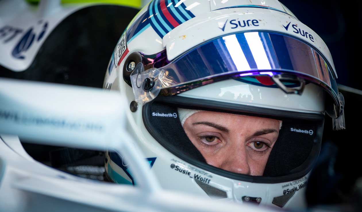 Susie Wolff, piloto de Williams