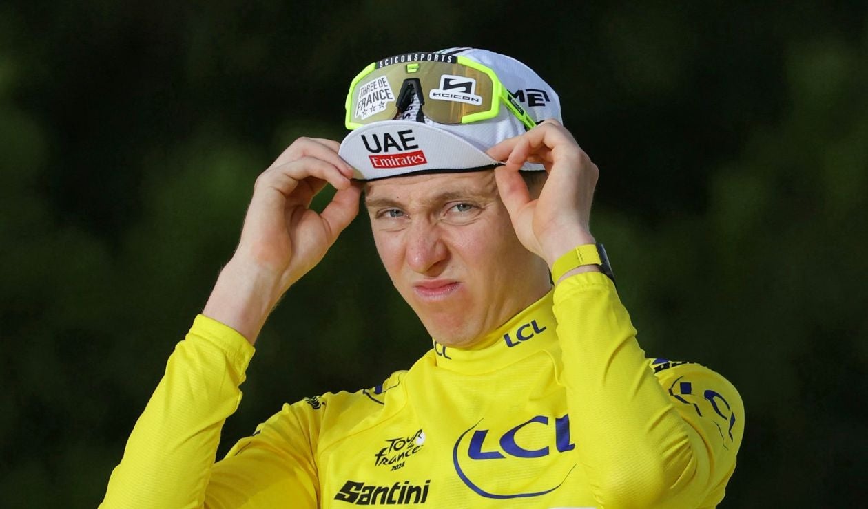 Tadej Pogacar, ciclista del UAE
