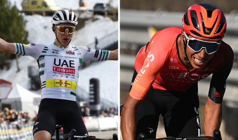 Tadej Pogacar, Egan Bernal - Vuelta a Cataluña