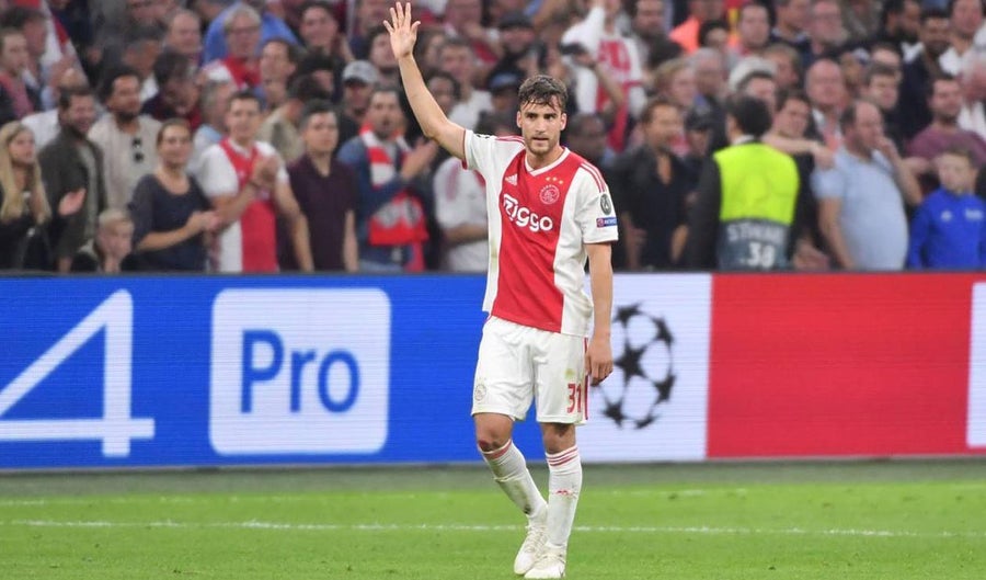 Tagliafico, jugador del AJax