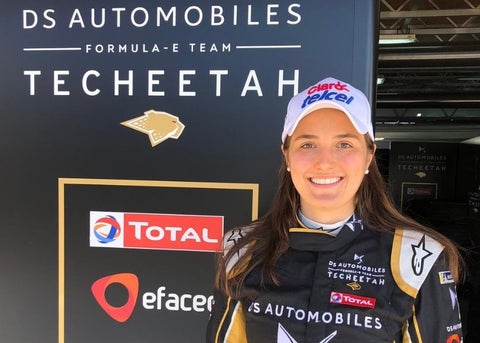 Piloto colombiana Tatiana Calderón